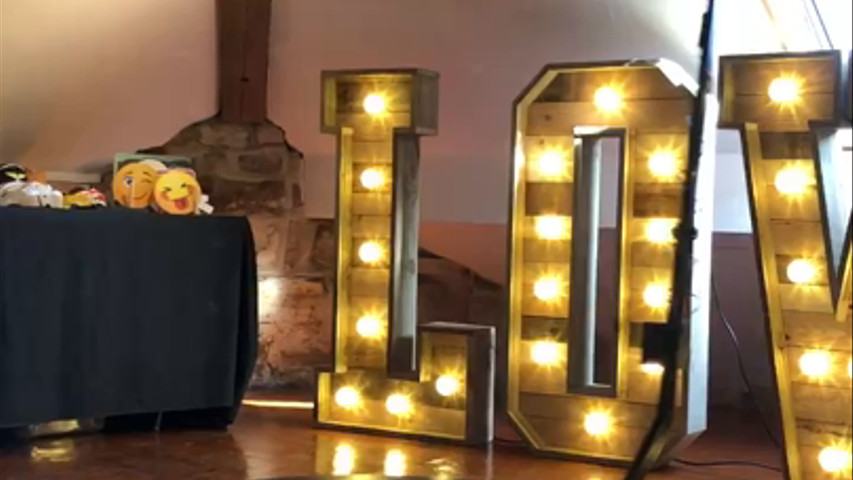 Wedding Fair set-up