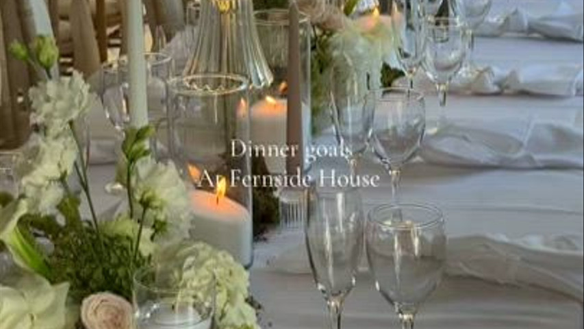 Dinner goals at Fernside 