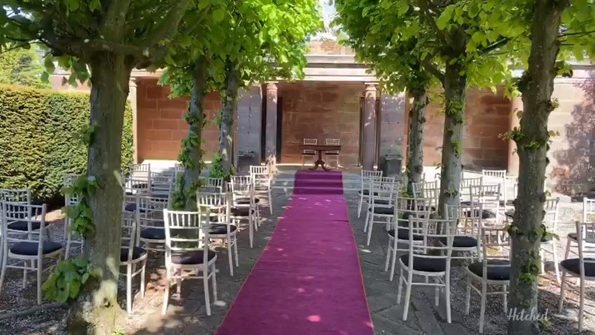 Outdoor Manor House Ceremony