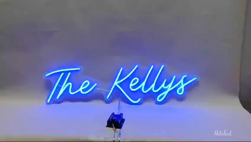 The Kellys RGB LED sign video 