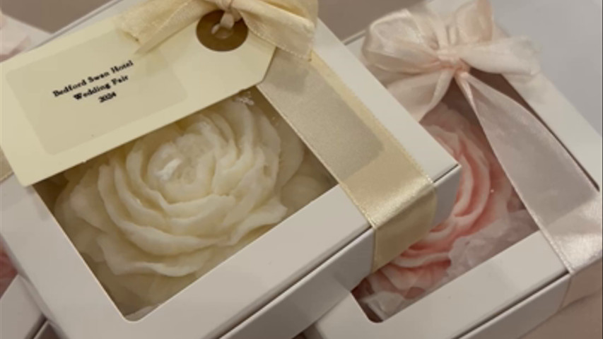 Peony Wedding Favours