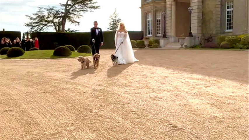 Walking into married life