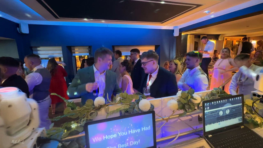 white wedding the pear tree