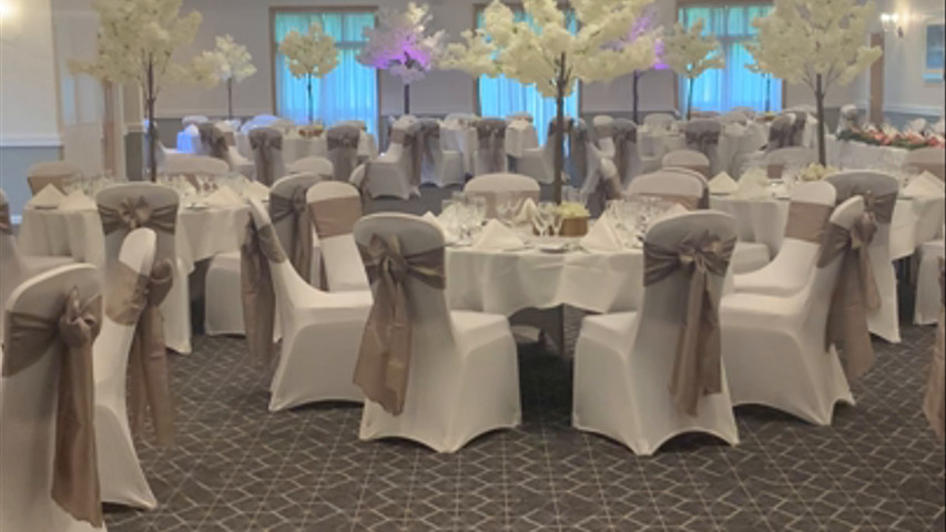 Cranfield Wedding Set Up