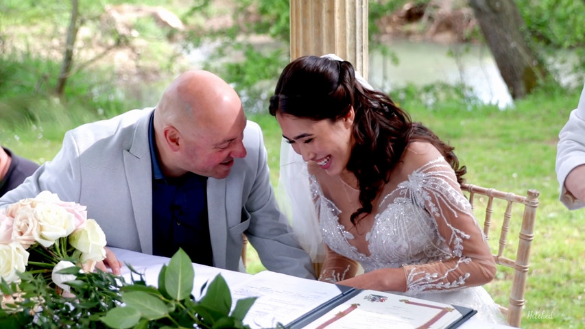 Adrian and Nadia's sneak peek film at Minster Mill