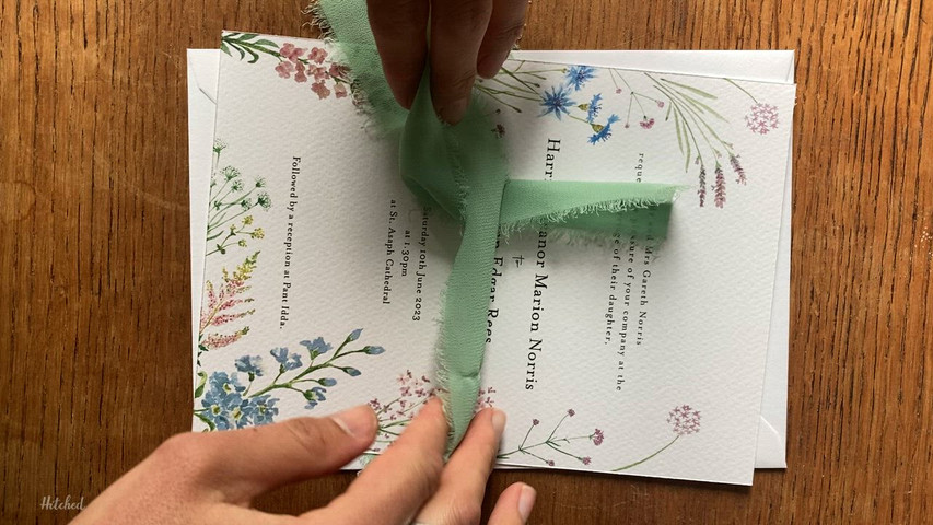 Tie and Floral Invites