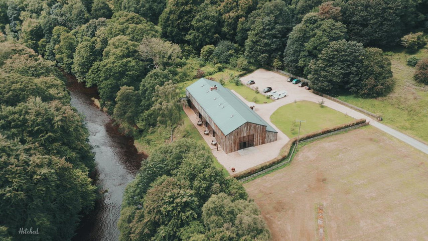 The Stunning Hidden River barn