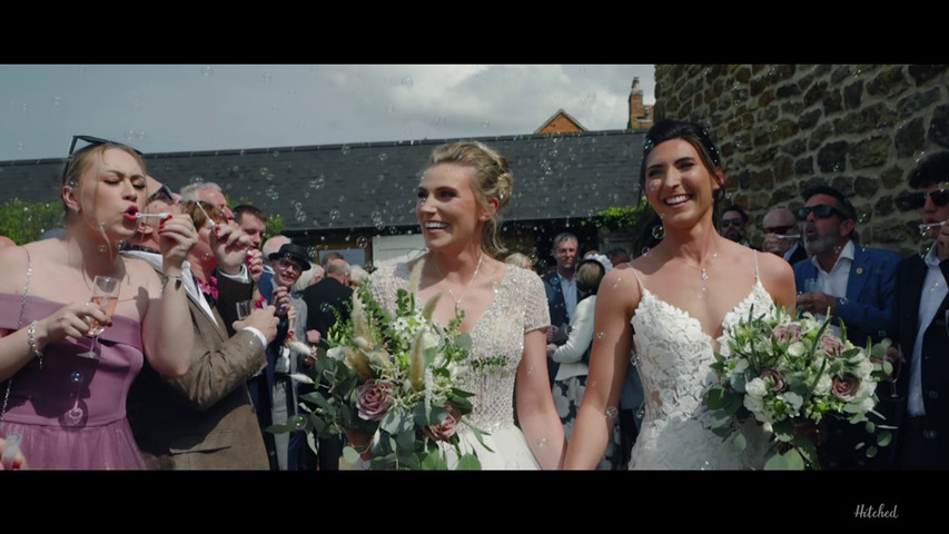 Nat and Liss - LGBTQ wedding film at Dodford Manor