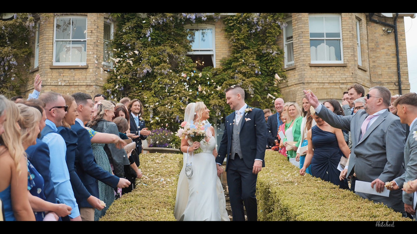 Lucy & Liam's Wedding Film Captured At Lodge Farm House