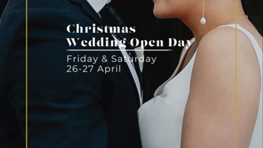 Christmas Wedding open day