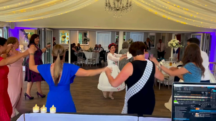 Moldovan cultural First Dance at Capesthorne Hall