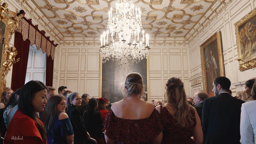 Bridal entrance to 'A Thousand Years' at Warwick Castle