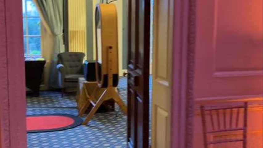 Retro Mirror Photo Booth at Hedsor House