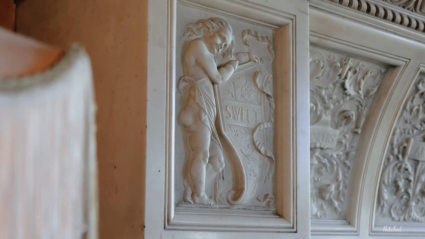 A beautiful summer's day at Hampton Court House
