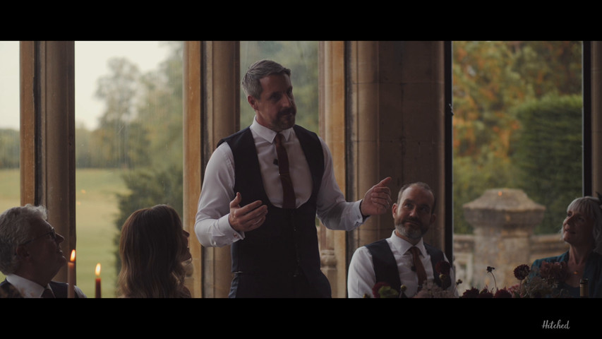Gorgeous wedding at Grittleton House, captured by Daniel Yates Films