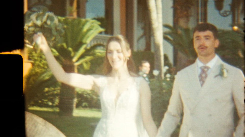 Katie and James