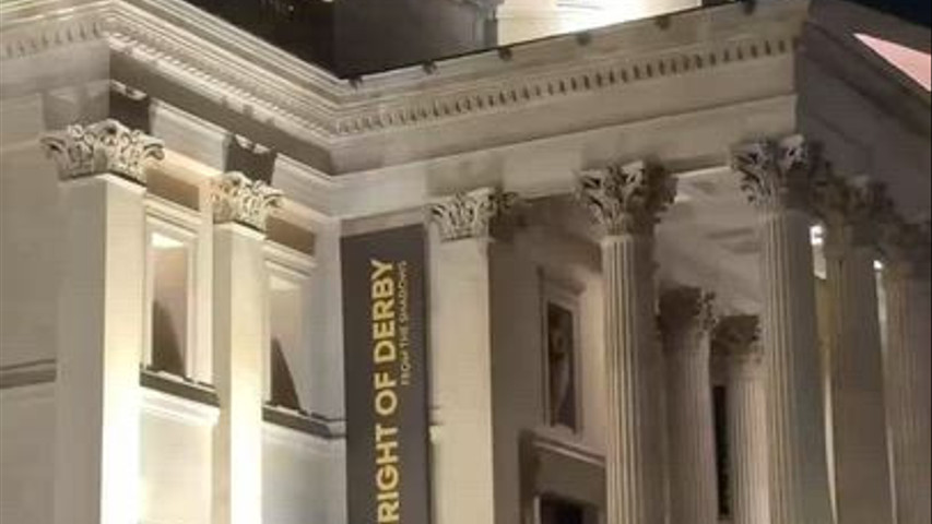 Setting up for a National Gallery Wedding