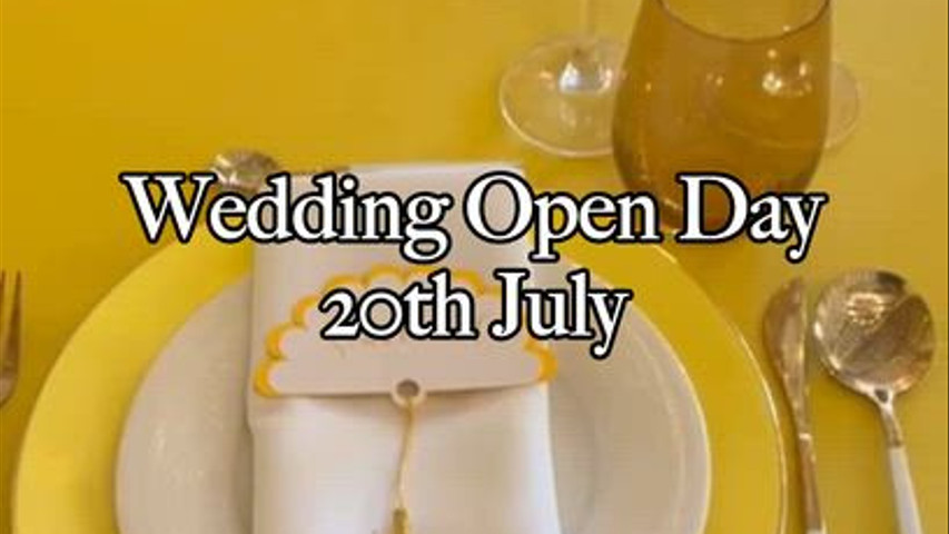 Wedding Open Day
