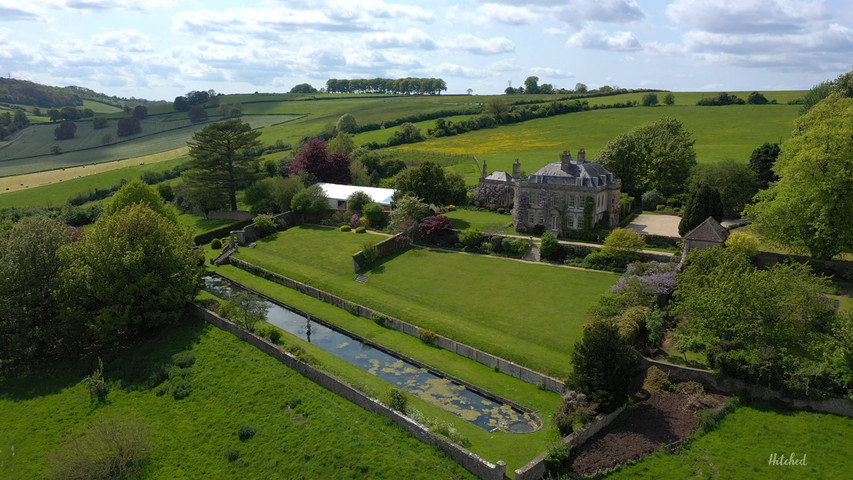 HAMSWELL HOUSE WEDDING VENUE AERIAL TOUR