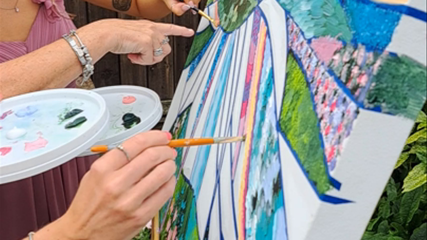 Becky & Jonny's Your Guest Canvas