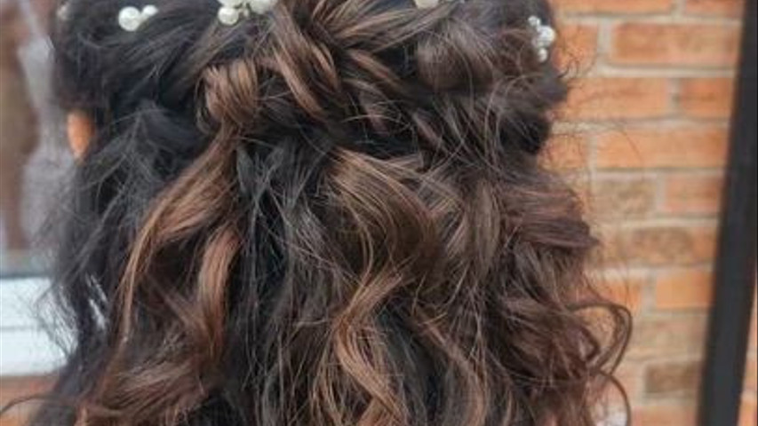 Boho Half Up