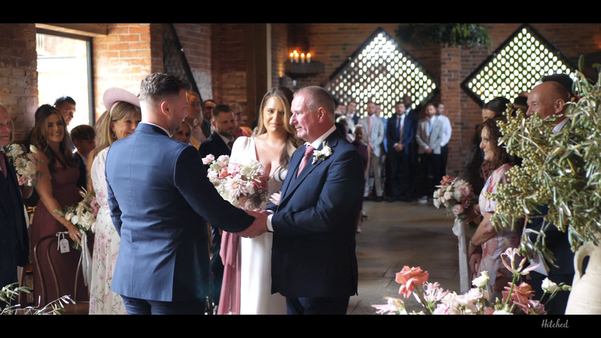 Rebecca & Matthew - Shustoke Barn.