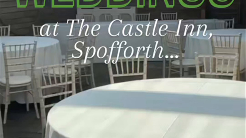 Weddings at The Castle Inn