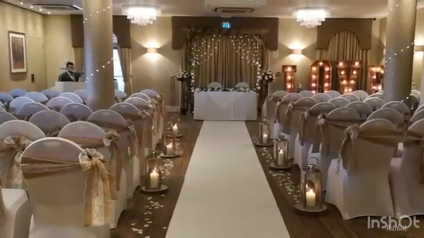 Wedding set up 