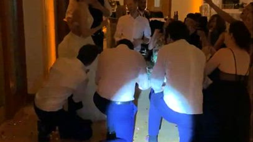 Time to worship the bride and groom