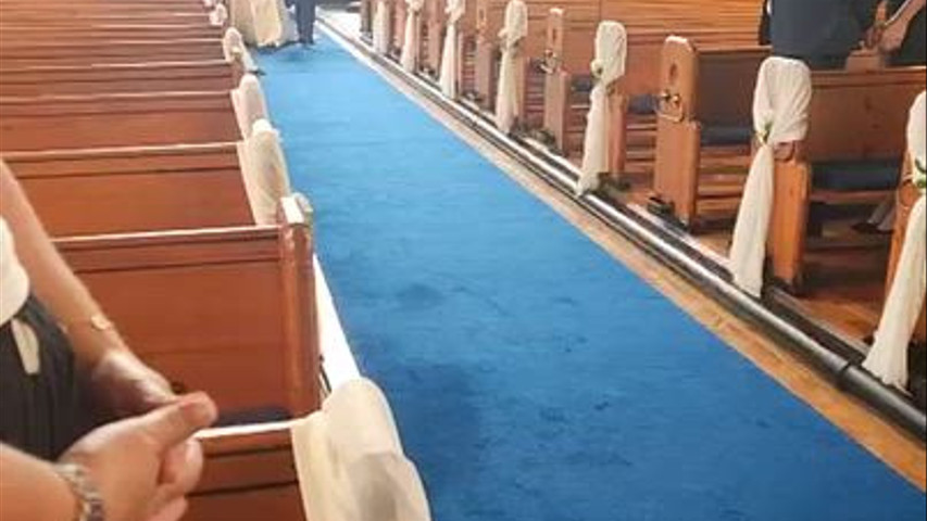 Wedding entrance 