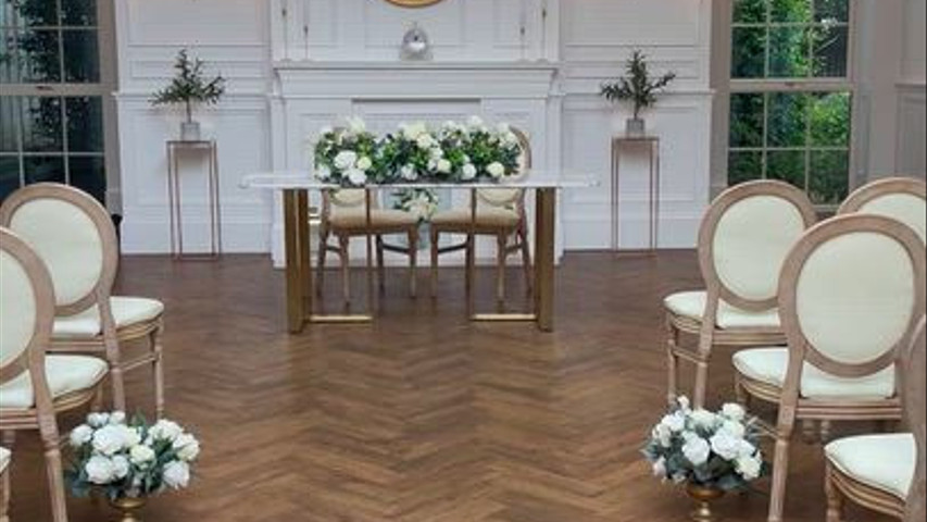 Wedding ceremony ready