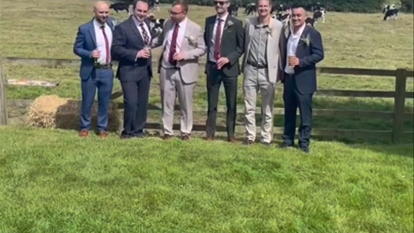 BTS Bell Barns Wedding