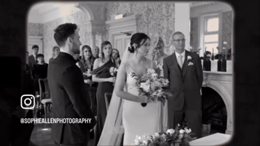 The look of love- Walking down the aisle