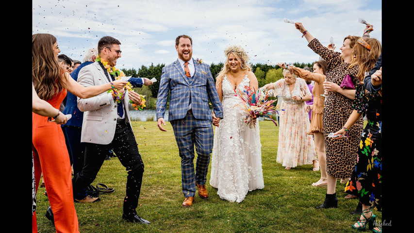 Emma and Barry’s Festival Wedding