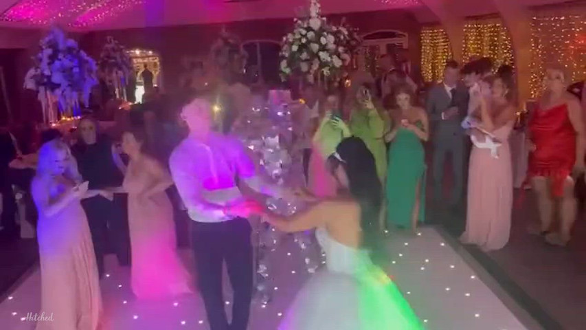 Mirror Man and Glitterball Girl live in Cheshire