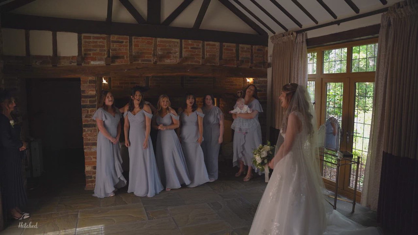 Emily & James | Rivervale barn | Wedding trailer