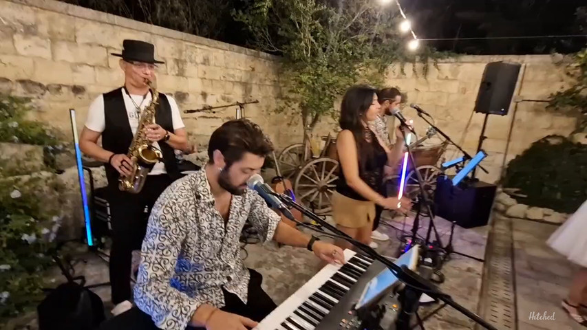 Wedding with female voice and Saxophone