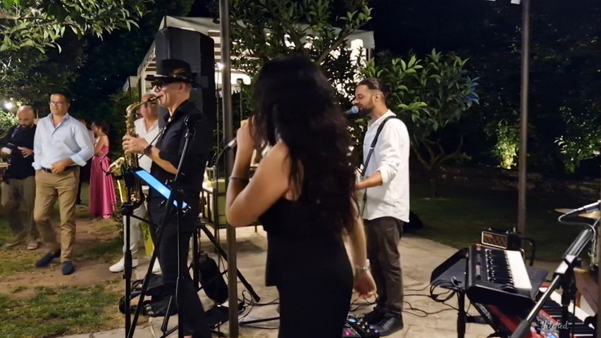 Wedding with female voice and Saxophone