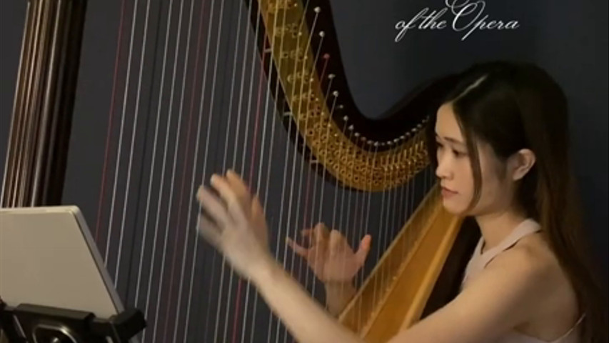 All i ask of you from the phantom of the opera harp cover