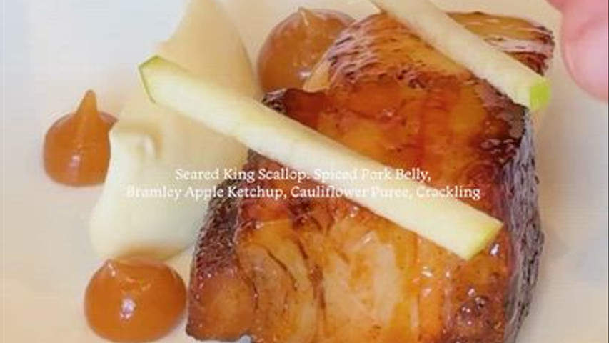 Scallop dish starter 178889658054950