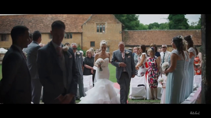 Marriage Ceremony at Leez Priory, Essex