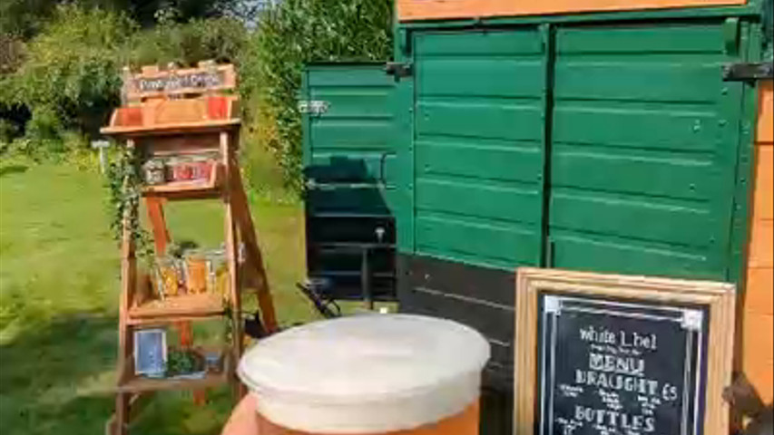 Amelie's Bar set up