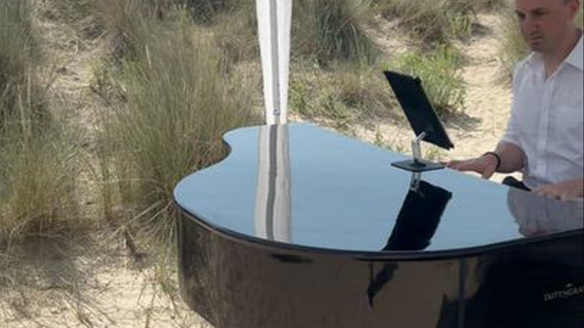 Piano on the Dunes