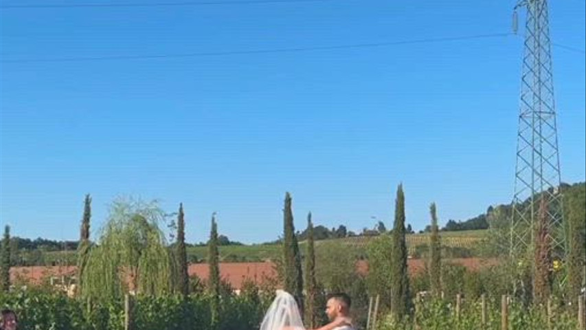 Wedding kiss