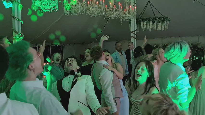 Getting the guests singing and jumping