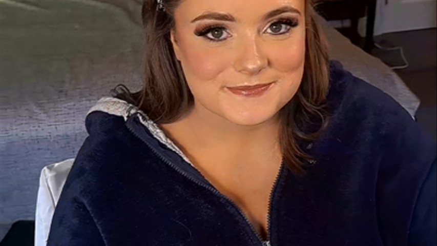 Gorgeous full glam bridal makeup