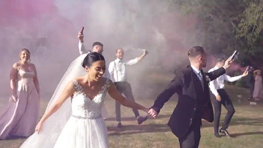 Zoe and Tom highlights film by rich wedding films 540p 175742237749229