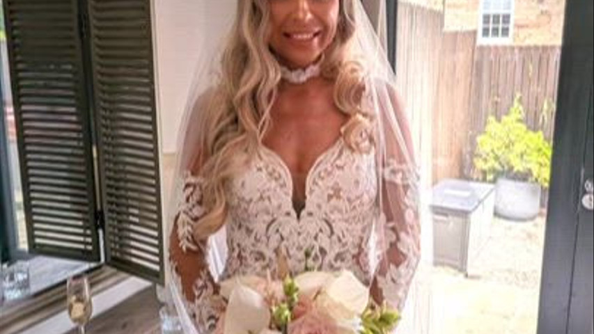 Kristina's wedding day