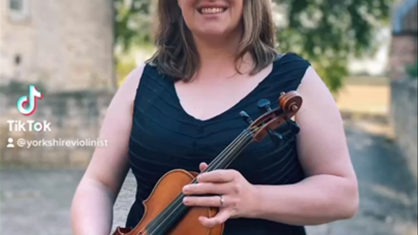 Yorkshire Violinist at Priory Cottages in Harrogate