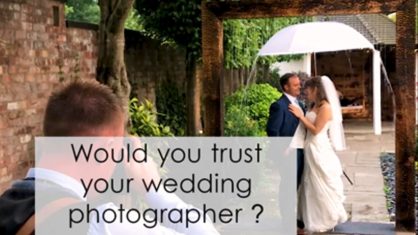 Would you trust your wedding photographer? 